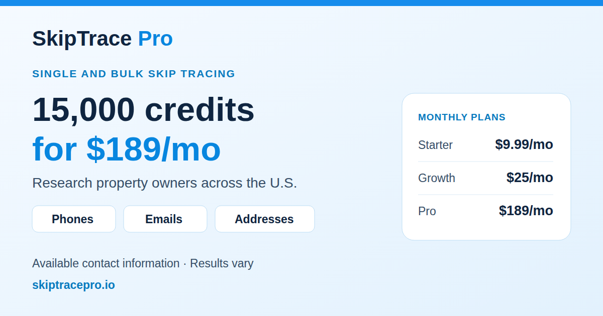 Skip Pro Machine AI Skip Tracing in 2026: How Machine Learning Is Changing Property ...